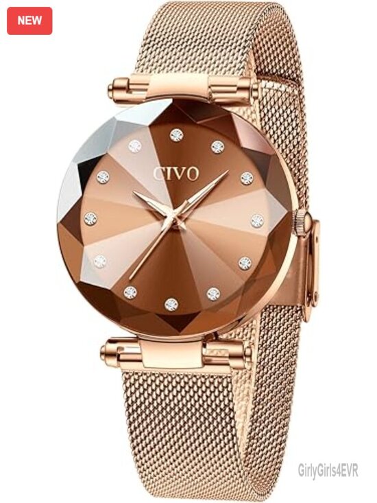 Ultra-Thin Stainless Steel Mesh Strap Quartz Wrist Watch Analog Water Resistant main image 7